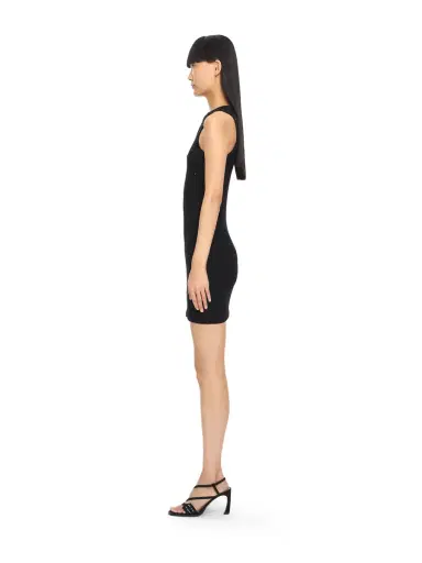 Off-White OW X Swarovski Ribbed Rowing Dress | Thumbnail 3 Off-White OW X Swarovski Ribbed Rowing Dress | Thumbnail 3