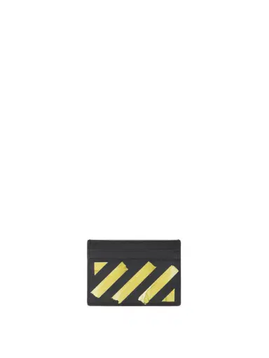 Off-White Diagonal Tape Card Case | Thumbnail 1 Off-White Diagonal Tape Card Case | Thumbnail 1