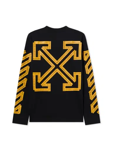 Off-White Tape Arrow Skate L/S T-Shirt | Thumbnail 1 Off-White Tape Arrow Skate L/S T-Shirt | Thumbnail 1