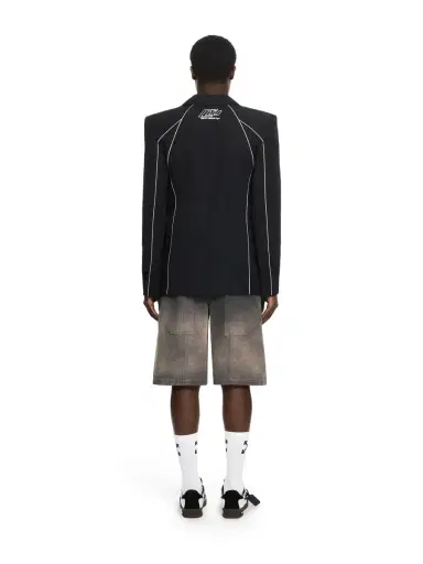 Off-White Cordura Sporty Slim Jacket | Thumbnail 4 Off-White Cordura Sporty Slim Jacket | Thumbnail 4