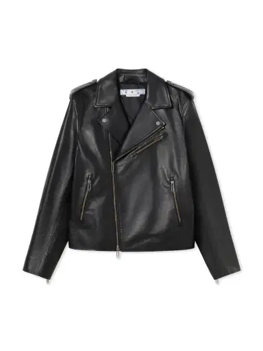 Off-White Diag Tab Biker | Thumbnail 2 Off-White Diag Tab Biker | Thumbnail 2