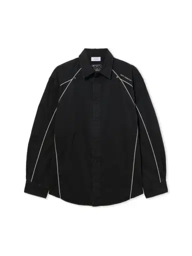 Off-White Garment-Dyed Sporty Shirt | Thumbnail 1 Off-White Garment-Dyed Sporty Shirt | Thumbnail 1