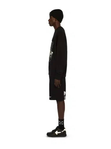 Off-White Cupid Paper Skate Crewneck Sweatshirt | Thumbnail 4 Off-White Cupid Paper Skate Crewneck Sweatshirt | Thumbnail 4