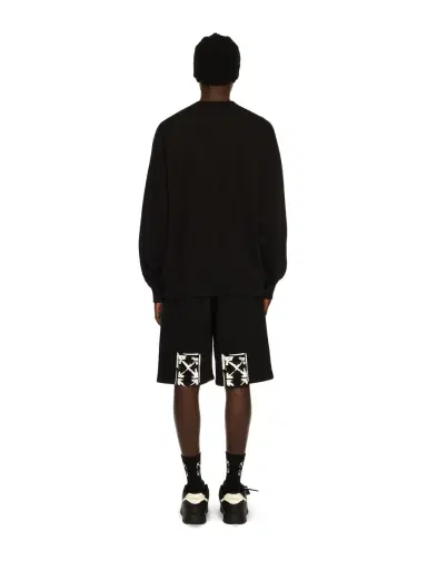 Off-White Cupid Paper Skate Crewneck Sweatshirt | Thumbnail 5 Off-White Cupid Paper Skate Crewneck Sweatshirt | Thumbnail 5