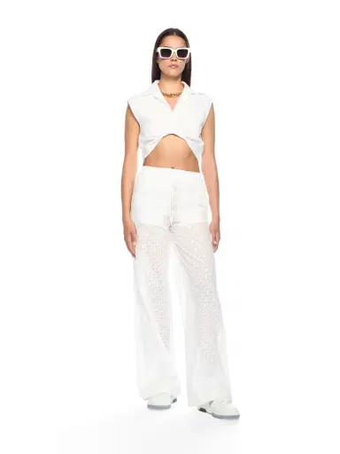 Off-White Off Stamp Wide-Leg Pants | Thumbnail 2 Off-White Off Stamp Wide-Leg Pants | Thumbnail 2