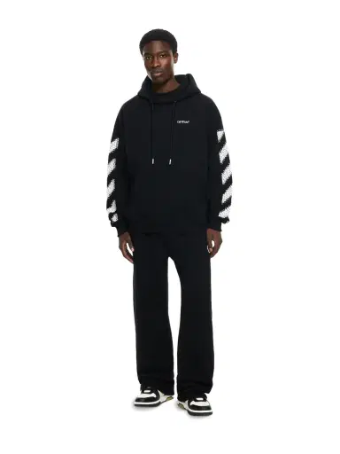 Off-White Pixel Diagonal Skate Hoodie | Thumbnail 2 Off-White Pixel Diagonal Skate Hoodie | Thumbnail 2