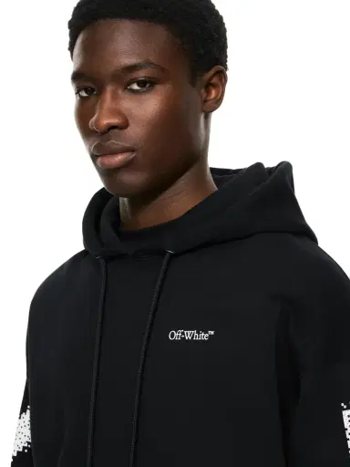 Off-White Pixel Diagonal Skate Hoodie | Thumbnail 5 Off-White Pixel Diagonal Skate Hoodie | Thumbnail 5
