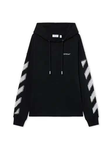 Off-White Pixel Diagonal Skate Hoodie | Thumbnail 1 Off-White Pixel Diagonal Skate Hoodie | Thumbnail 1