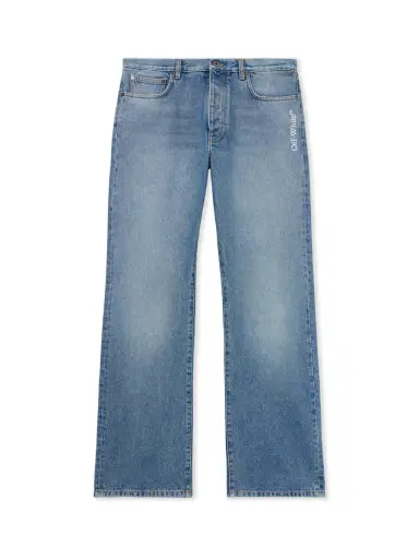 Off-White Half Arrow Slim Relaxed Jeans | Thumbnail 1 Off-White Half Arrow Slim Relaxed Jeans | Thumbnail 1