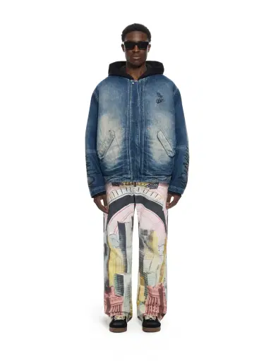 Off-White Cherry Jers Hoodie Den Jkt | Thumbnail 2 Off-White Cherry Jers Hoodie Den Jkt | Thumbnail 2
