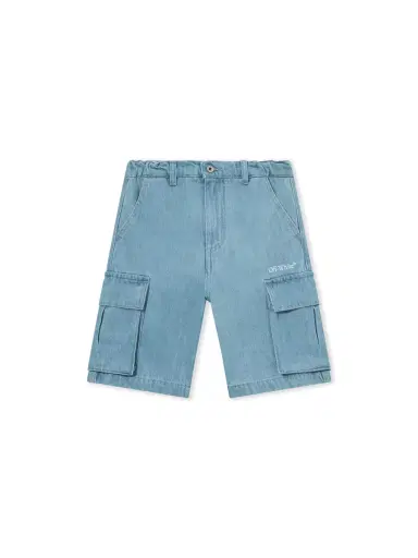 Off-White Diagonal Sketch Cargo Shorts | Thumbnail 2 Off-White Diagonal Sketch Cargo Shorts | Thumbnail 2