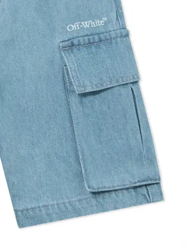Off-White Diagonal Sketch Cargo Shorts | Thumbnail 3 Off-White Diagonal Sketch Cargo Shorts | Thumbnail 3