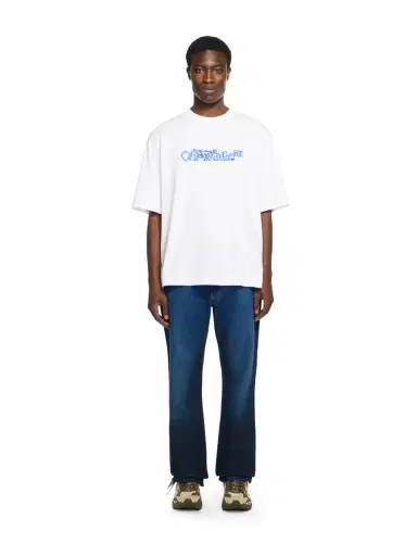Off-White Spray Diagonal Relax Jeans | Thumbnail 2 Off-White Spray Diagonal Relax Jeans | Thumbnail 2