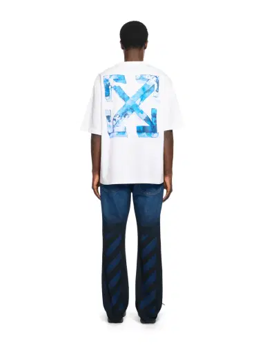 Off-White Spray Diagonal Relax Jeans | Thumbnail 4 Off-White Spray Diagonal Relax Jeans | Thumbnail 4