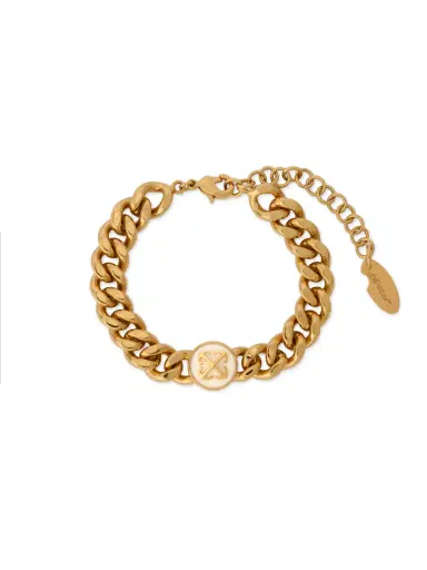 Off-White Round Arrow Bracelet | Thumbnail 1 Off-White Round Arrow Bracelet | Thumbnail 1