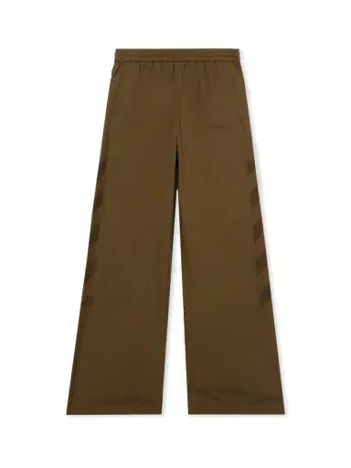 Off-White Diagonal Cotton Trackpants | Thumbnail 1 Off-White Diagonal Cotton Trackpants | Thumbnail 1