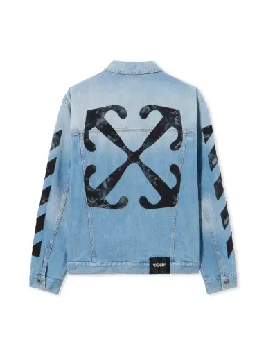Off-White Fresco Diag Arr Den Skate Jkt | Thumbnail 1 Off-White Fresco Diag Arr Den Skate Jkt | Thumbnail 1