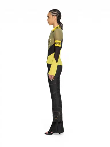 Off-White Geo Mirror Ribbed Color Block Shirt | Thumbnail 3 Off-White Geo Mirror Ribbed Color Block Shirt | Thumbnail 3