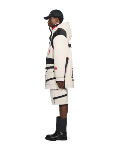 Off-White Sporty Color Block Parka | Thumbnail 3 Off-White Sporty Color Block Parka | Thumbnail 3