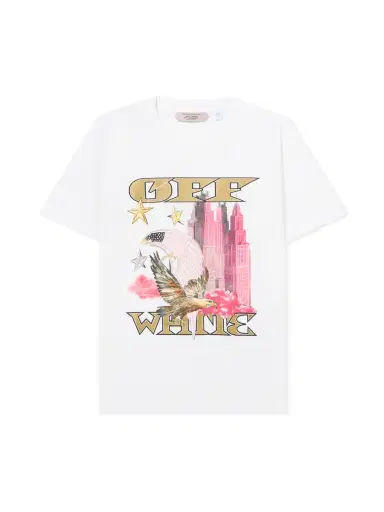 Off-White All-over Frame Slim T-shirt | Thumbnail 1 Off-White All-over Frame Slim T-shirt | Thumbnail 1