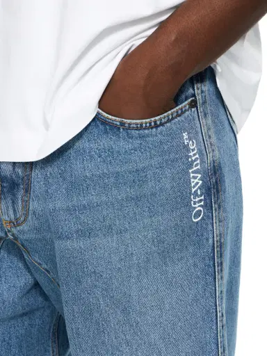 Off-White Half Arrow Twist Slouchy Jeans | Thumbnail 5 Off-White Half Arrow Twist Slouchy Jeans | Thumbnail 5