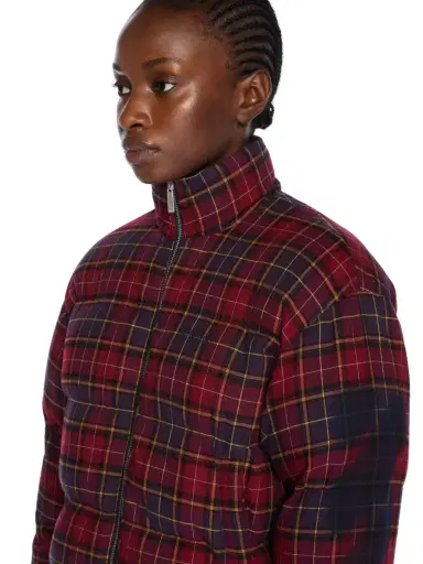 Off-White Arrow Spray Check Puffer Jacket | Thumbnail 5 Off-White Arrow Spray Check Puffer Jacket | Thumbnail 5