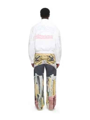 Off-White All-over Moneyworld Slim Relax Jeans | Thumbnail 4 Off-White All-over Moneyworld Slim Relax Jeans | Thumbnail 4