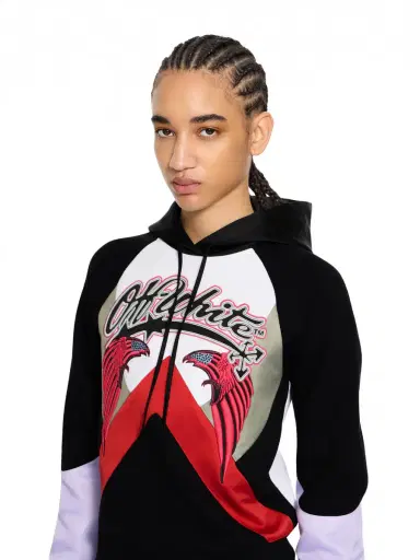 Off-White Double Eagle Color Block Hoodie | Thumbnail 5 Off-White Double Eagle Color Block Hoodie | Thumbnail 5