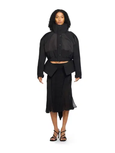 Off-White Tweed Star Skirt | Thumbnail 2 Off-White Tweed Star Skirt | Thumbnail 2