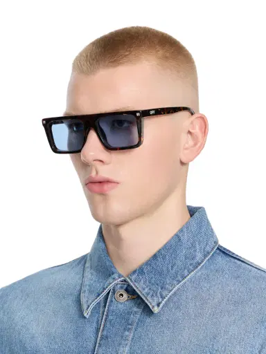 Off-White Bridgeport Blue Lens Sunglasses | Thumbnail 3 Off-White Bridgeport Blue Lens Sunglasses | Thumbnail 3