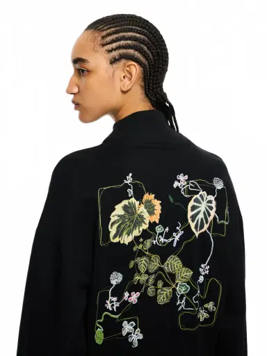 Off-White Arrow Leaves Zip Up Sweatshirt | Thumbnail 5 Off-White Arrow Leaves Zip Up Sweatshirt | Thumbnail 5