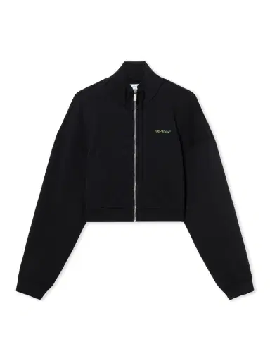 Off-White Arrow Leaves Zip Up Sweatshirt | Thumbnail 1 Off-White Arrow Leaves Zip Up Sweatshirt | Thumbnail 1