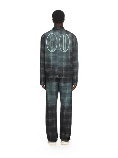 Off-White Check Jacqaurd Slim Relax Jeans | Thumbnail 4 Off-White Check Jacqaurd Slim Relax Jeans | Thumbnail 4