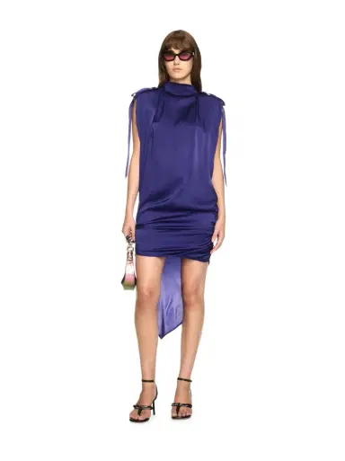 Off-White SATIN KEY DRESS | Thumbnail 2 Off-White SATIN KEY DRESS | Thumbnail 2