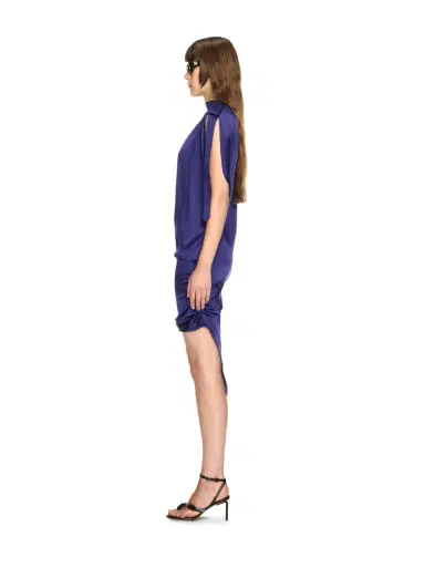 Off-White SATIN KEY DRESS | Thumbnail 3 Off-White SATIN KEY DRESS | Thumbnail 3