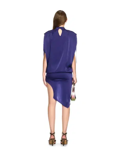 Off-White SATIN KEY DRESS | Thumbnail 4 Off-White SATIN KEY DRESS | Thumbnail 4