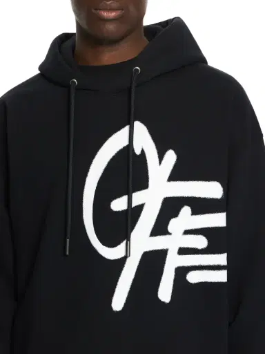 Off-White Spray Logo Loose Hoodie | Thumbnail 3 Off-White Spray Logo Loose Hoodie | Thumbnail 3