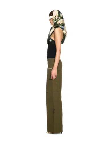 Off-White Green Toybox Cotton Cargo Pants | Thumbnail 3 Off-White Green Toybox Cotton Cargo Pants | Thumbnail 3