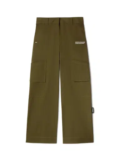 Off-White Green Toybox Cotton Cargo Pants | Thumbnail 1 Off-White Green Toybox Cotton Cargo Pants | Thumbnail 1