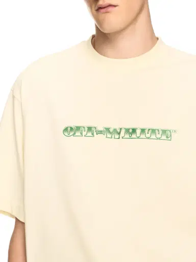 Off-White Cash Arrow Skate S/S Tee White Asparagus | Thumbnail 5 Off-White Cash Arrow Skate S/S Tee White Asparagus | Thumbnail 5