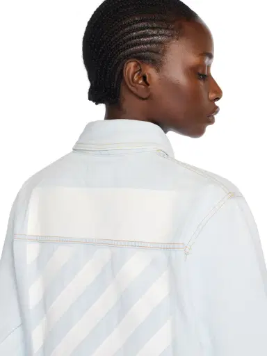 Off-White Diag Long Sleeve Denim Shirt | Thumbnail 5 Off-White Diag Long Sleeve Denim Shirt | Thumbnail 5