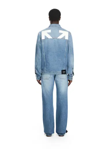Off-White Half Arrow Denim Skate Jacket | Thumbnail 5 Off-White Half Arrow Denim Skate Jacket | Thumbnail 5