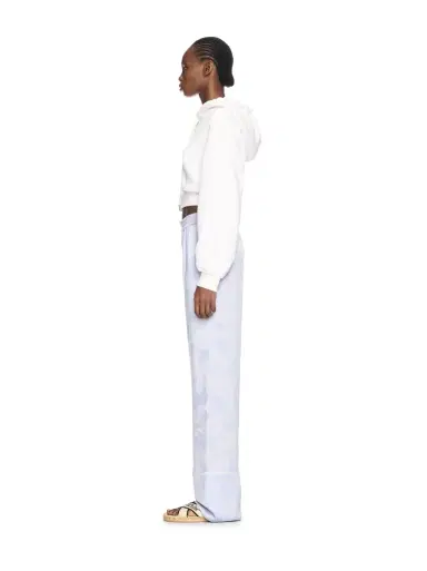 Off-White White Bookish Rose Cropped Hoodie | Thumbnail 3 Off-White White Bookish Rose Cropped Hoodie | Thumbnail 3