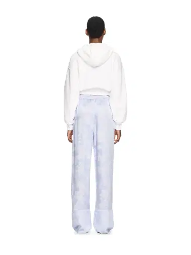 Off-White White Bookish Rose Cropped Hoodie | Thumbnail 4 Off-White White Bookish Rose Cropped Hoodie | Thumbnail 4