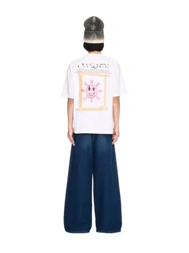 Off-White SCRIPT WIDE JEANS | Thumbnail 4 Off-White SCRIPT WIDE JEANS | Thumbnail 4