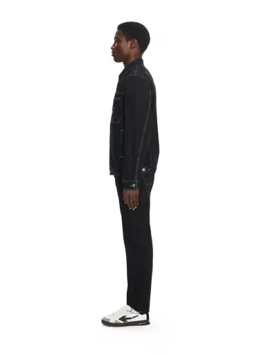 Off-White Half Arrow Denim Skate Jacket | Thumbnail 4 Off-White Half Arrow Denim Skate Jacket | Thumbnail 4