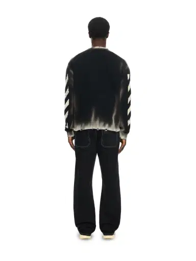 Off-White Diag Corrosion Crewneck Sweater | Thumbnail 4 Off-White Diag Corrosion Crewneck Sweater | Thumbnail 4