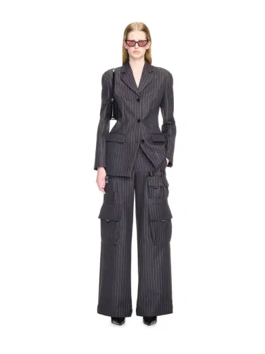 Off-White PINSTRIPE TOYBOX CARGO PANT | Thumbnail 2 Off-White PINSTRIPE TOYBOX CARGO PANT | Thumbnail 2