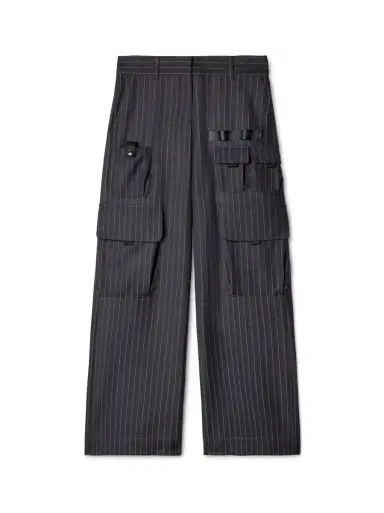 Off-White PINSTRIPE TOYBOX CARGO PANT | Thumbnail 1 Off-White PINSTRIPE TOYBOX CARGO PANT | Thumbnail 1