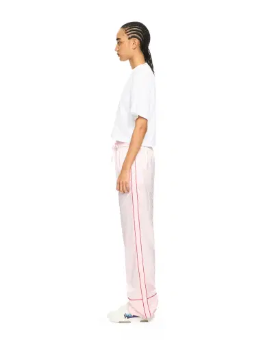 Off-White Jacquard Satin Pajama Pants | Thumbnail 3 Off-White Jacquard Satin Pajama Pants | Thumbnail 3